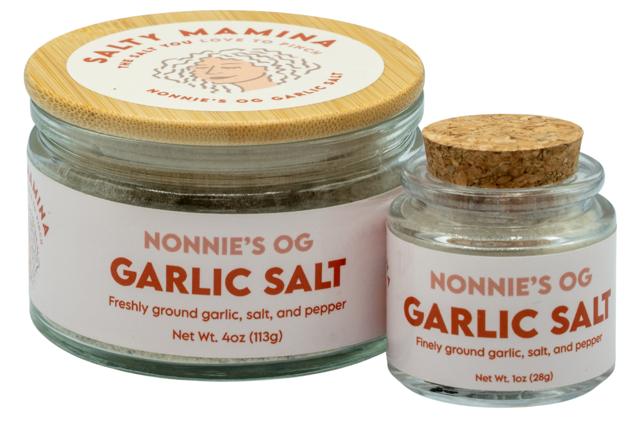 Mamina's Fresh Garlic Herb Salt — Salty Mamina Homemade Garlic Salt